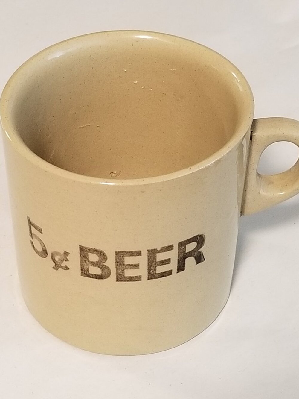 Vtg - Pearsons of Chesterfield - Made in England - 5 Cent Beer Mug -  4" Tall